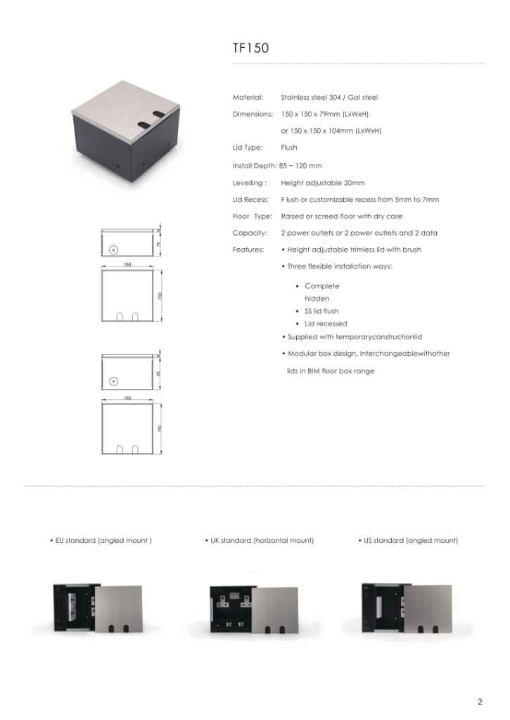 Heavy Duty Floor Socket-BIM_004 (Medium)