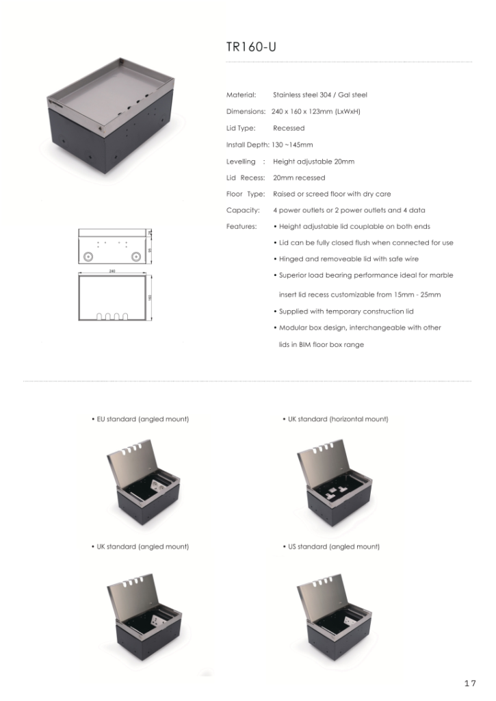 Heavy Duty Floor Socket-BIM_019 (Medium)