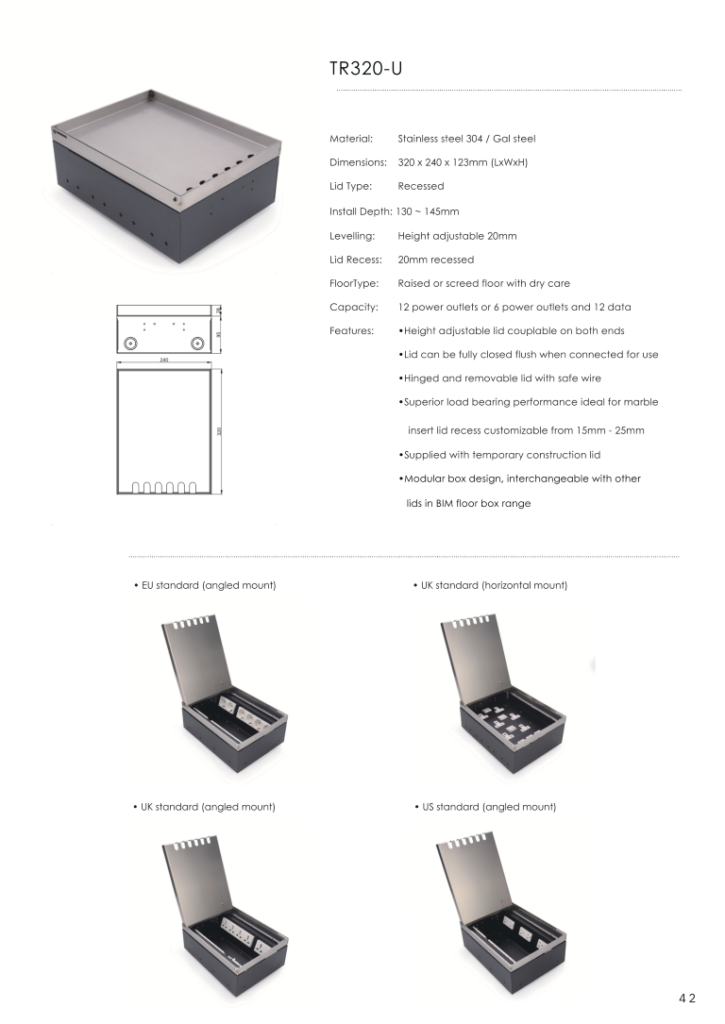 Heavy Duty Floor Socket-BIM_044 (Medium)