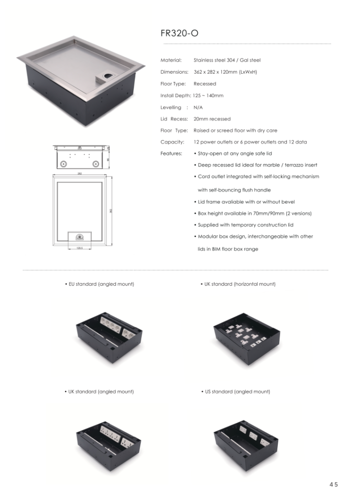 Heavy Duty Floor Socket-BIM_047 (Medium)