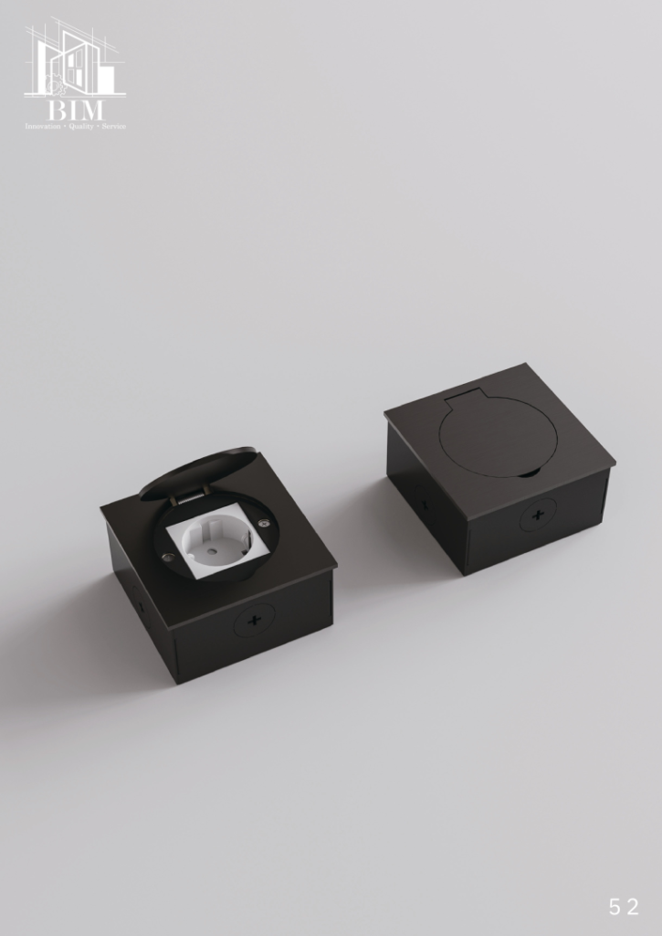 Heavy Duty Floor Socket-BIM_054 (Medium)